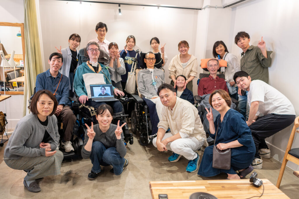 ユースタイルケア 神奈川 重度訪問介護のスタッフが入社以来、ずっとお世話になっているご利用者様の患者会